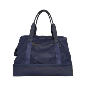 Samsonite Drop Bottom Weekender Duffel, with Detachable Padded Strap - Navy